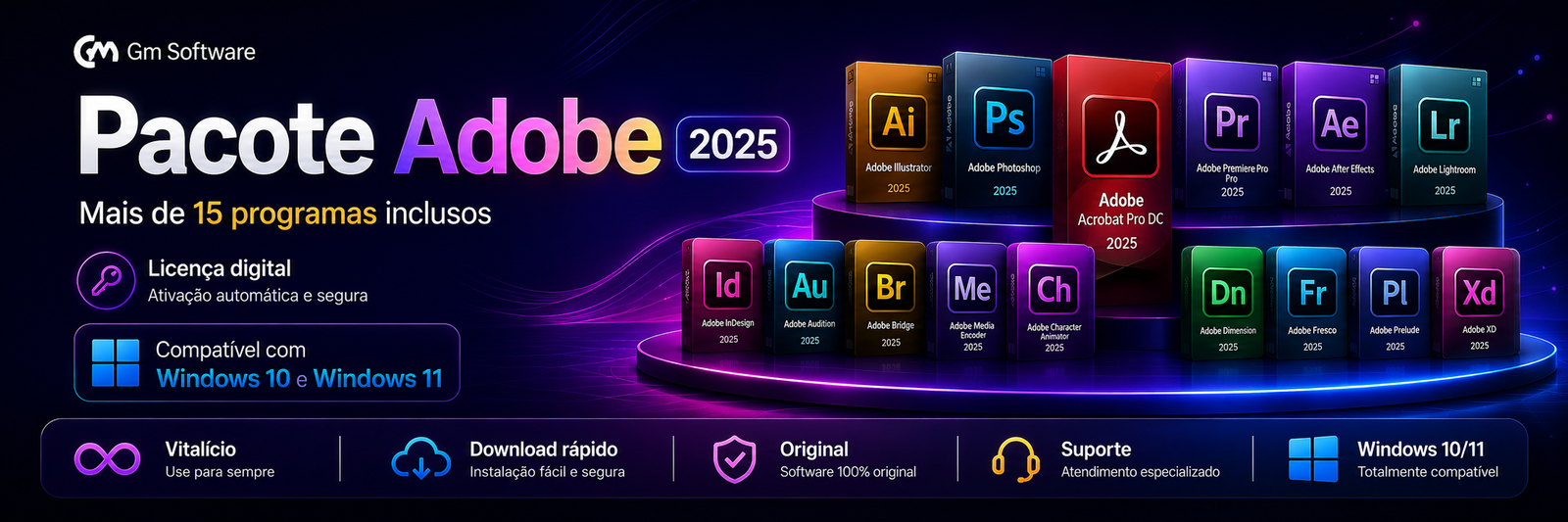 DOWNLOAD PACOTE DE APLICATIVOS ADOBE