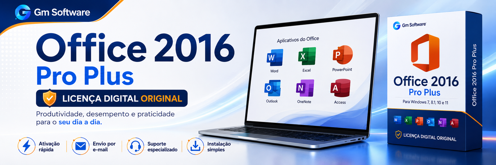 Pacote Office 2016 Professional Plus
