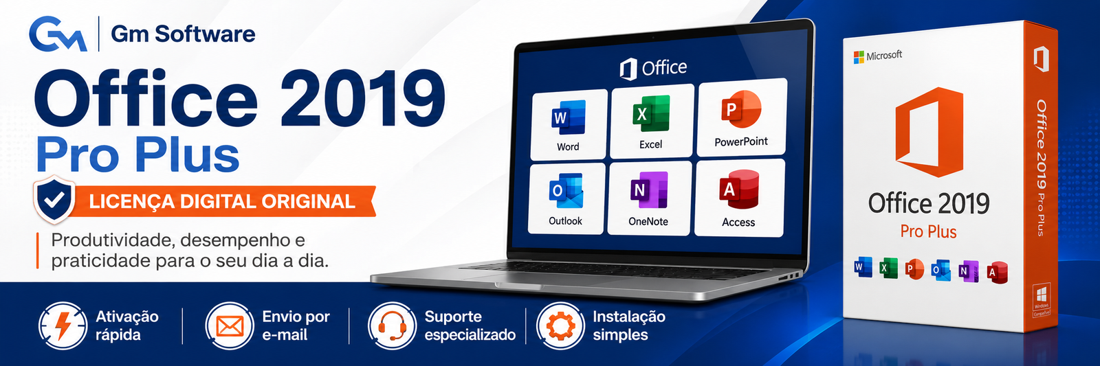 Pacote Office 2019 Professional Plus