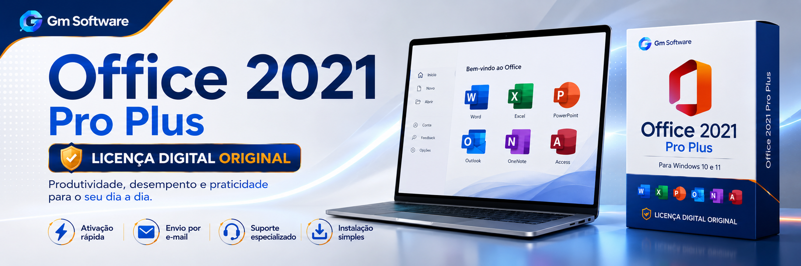 Pacote Office 2021 Professional Plus