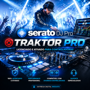 Serato DJ Pro mais Traktor Pro