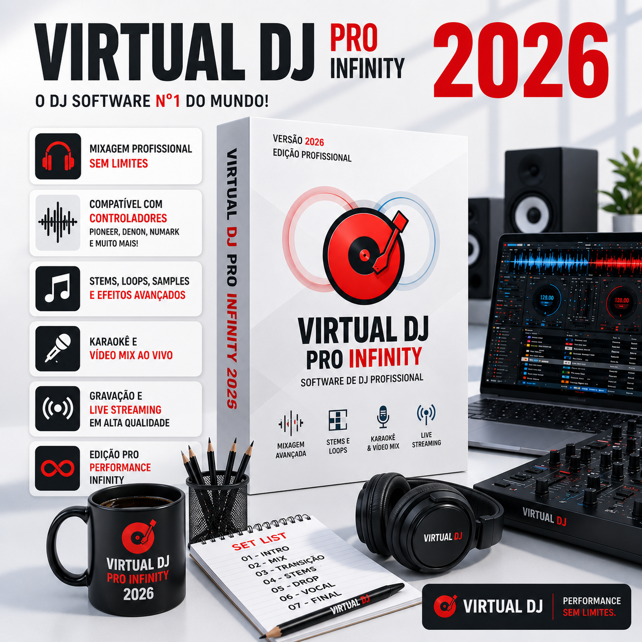 Virtual DJ Pro Infinity 2026