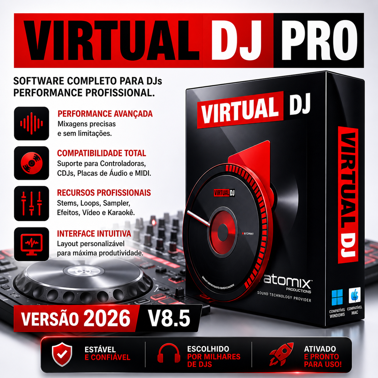Virtual DJ Pro Infinity 2026